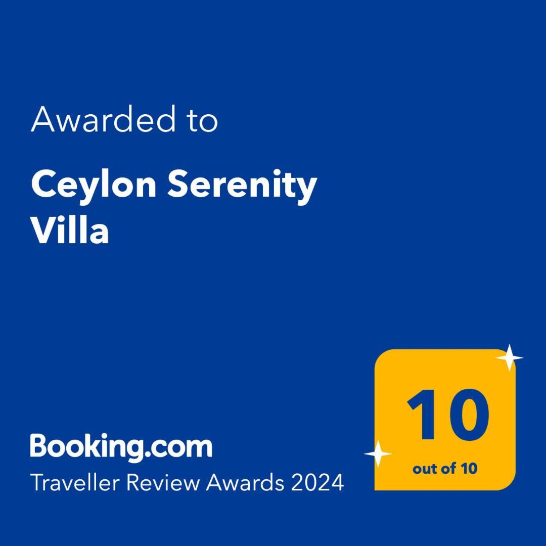 Ceylon Serenity Villas Beruwala Exteriör bild